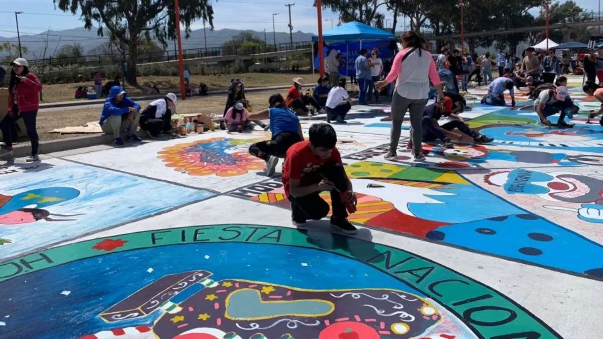 Fiesta Nacional De Los Estudiantes Pintada Estudiantil