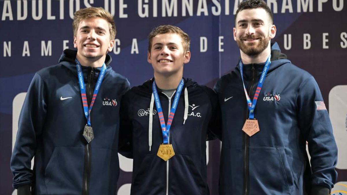 Santiago Ferrari campeón del Panamericano de Trampolín 2024