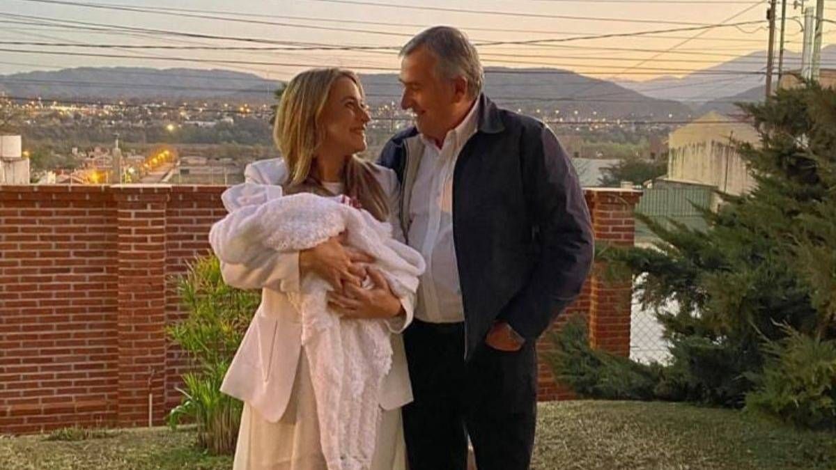 Morales publicó la primera foto con su hija Guadalupe