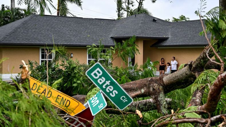 Las Fotos De La Llegada Del Hurac N Milton A Florida