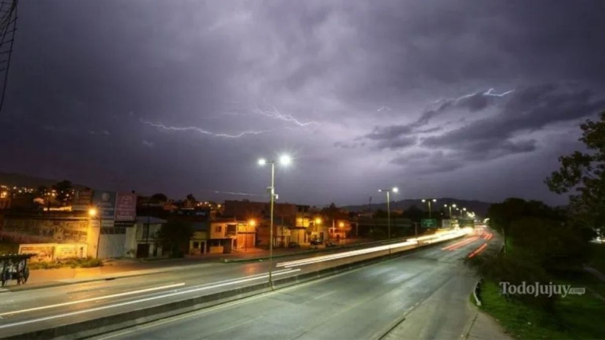 Probabilidad De Tormentas Para Todo El Fin De Semana En Jujuy