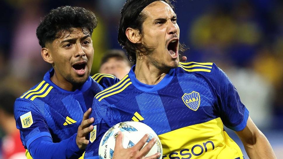 Victoria De Boca Juniors Sobre Belgrano Con Hat Trick De Edinson Cavani