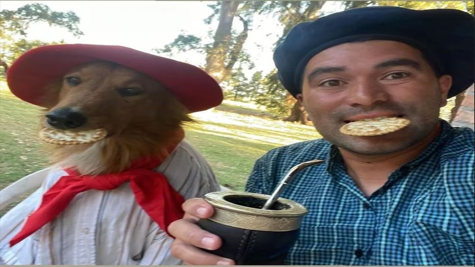 Preguntale el perro más famoso del campo argentino que es furor en redes