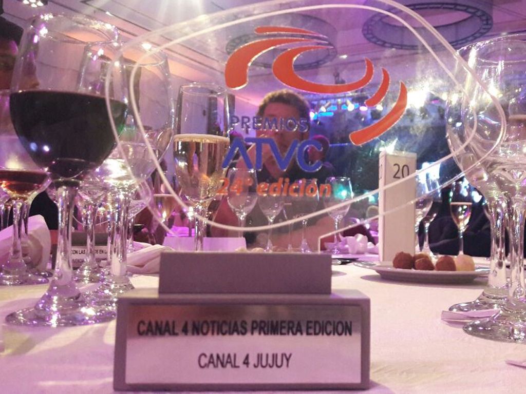 Canal 4 Noticias ganó en Noticieros en los premios ATVC TV y Cine
