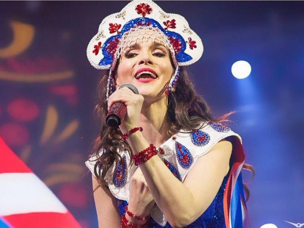 Natalia Oreiro en Rusia ante 20 mil personas  Música