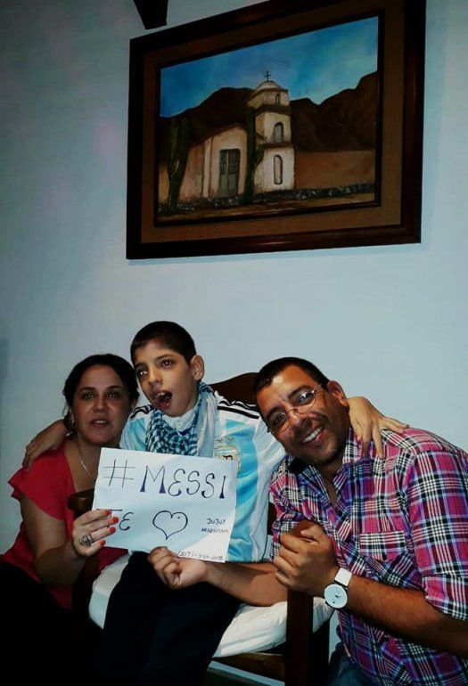 Lautaro y su familia