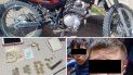 motochorros se llevaban una cartera pero fueron detenidos por la policia motochorros se llevaban una cartera pero fueron detenidos por la policia