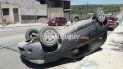 accidente de lunes: un auto volco en alto comedero y hubo cuatro heridos accidente de lunes: un auto volco en alto comedero y hubo cuatro heridos