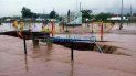 impresionante: una plaza de salta se hundio tras un temporal impresionante: una plaza de salta se hundio tras un temporal