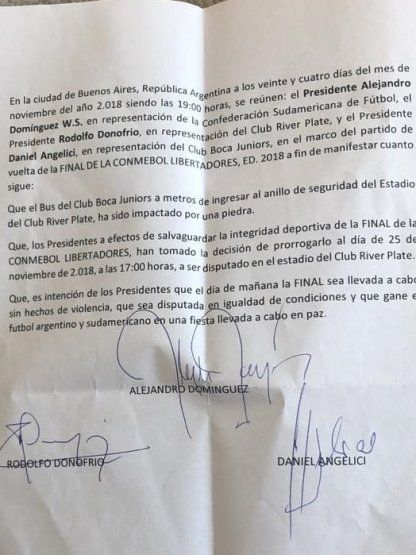 El pacto de caballeros