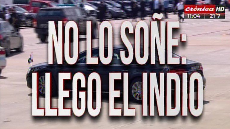 Hace referencia a la canción del "Indio" Solari