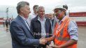 los detalles de la llegada presidencial y el recorrido de obras los detalles de la llegada presidencial y el recorrido de obras