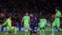 barcelona avanzo con un gol de messi, pero podria ser excluido barcelona avanzo con un gol de messi, pero podria ser excluido