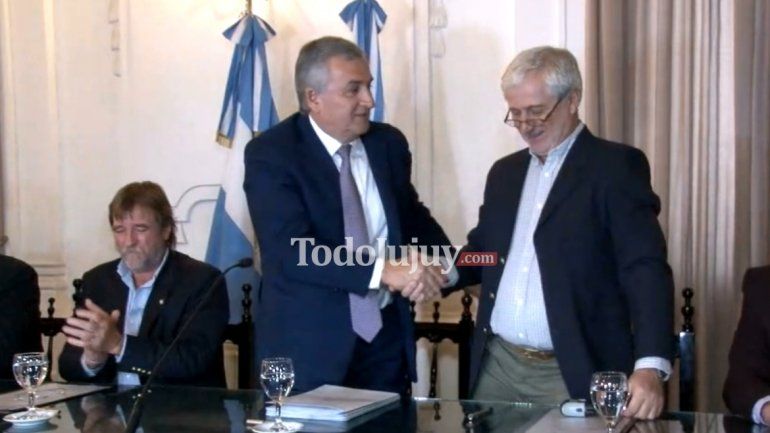 Firma del acuerdo