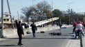 dos policias y un civil gravemente heridos en un choque de motos en acceso sur dos policias y un civil gravemente heridos en un choque de motos en acceso sur