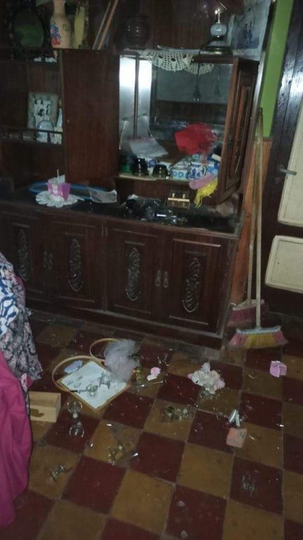 Da&ntilde;os causados por el sismo