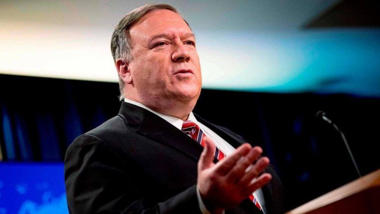 Mike Pompeo, secretario del Estado norteamericano, acus&oacute; a China por el coronavirus 
