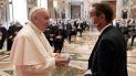 vaticano: el papa fue el unico que no uso barbijo vaticano: el papa fue el unico que no uso barbijo