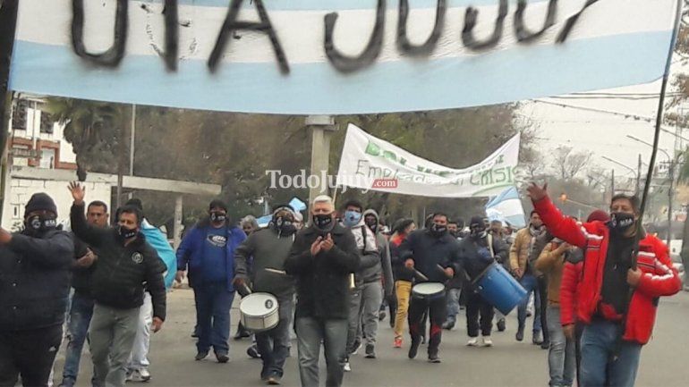 Marcha de UTA en Jujuy
