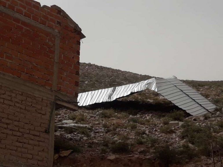 Vientos fuertes en Tilcara - Jujuy