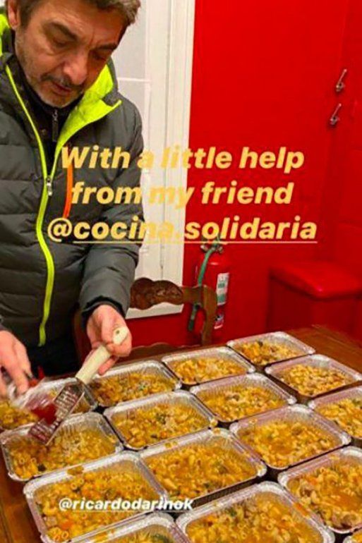 Ricardo Dar&iacute;n solidario