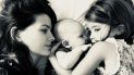china suarez publico una tierna postal de sus dos hijas con amancio china suarez publico una tierna postal de sus dos hijas con amancio