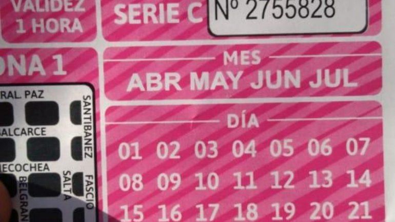 Tarjetas para el cobro de estacionamiento