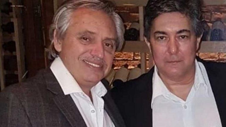 Albeto Fern&aacute;ndez y Sergio Lanziani