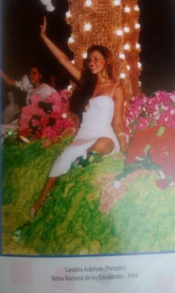 Carolina Ardohain - Reina Nacional de los Estudiantes 1994 - Fiesta Nacional de Los Estudiantes - Pampita