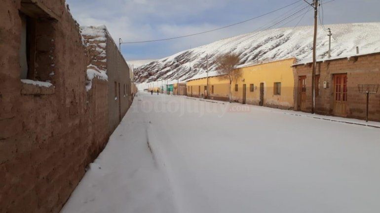 Nieve en Catua - Agosto 2020