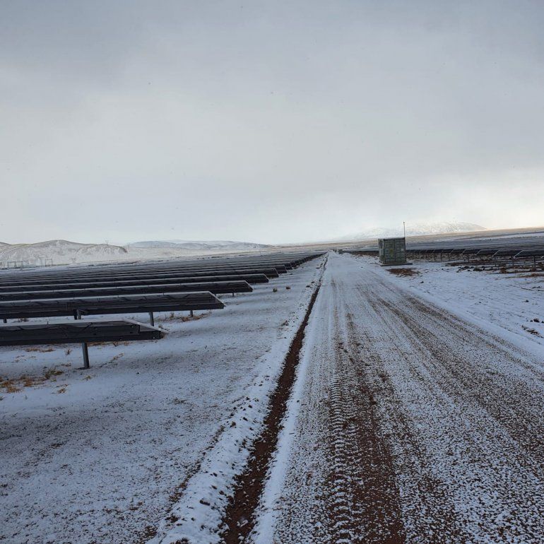 Nieve en Cauchari&nbsp;&nbsp;26 de Agosto de 2020