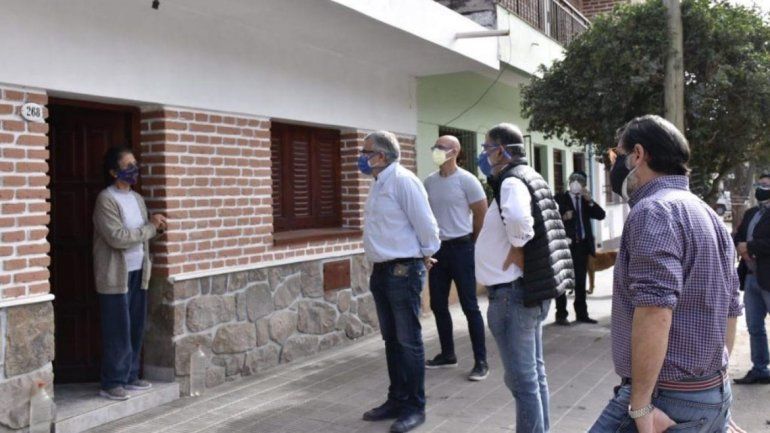 Morales en el operativo sanitario