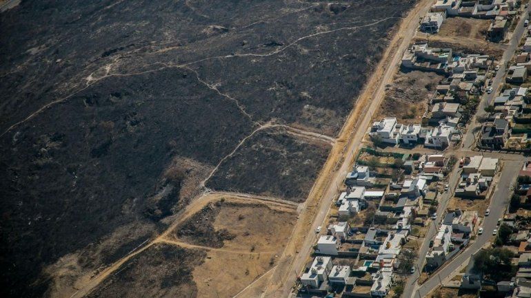 Incendios en C&oacute;rdoba (Foto Greenpeace)