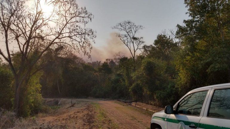 Incendio en Calilegua (Jujuy)
