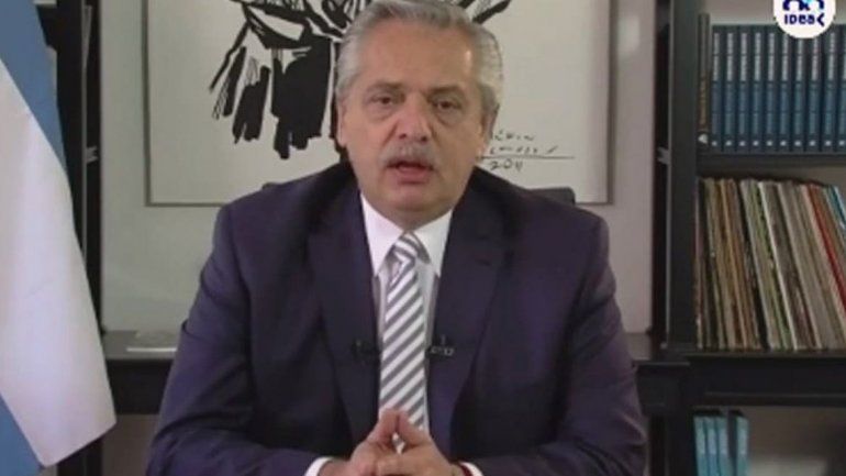 Alberto Fernández envió un mensaje a los empresarios argentinos y dijo que no tocará los depósitos privados.