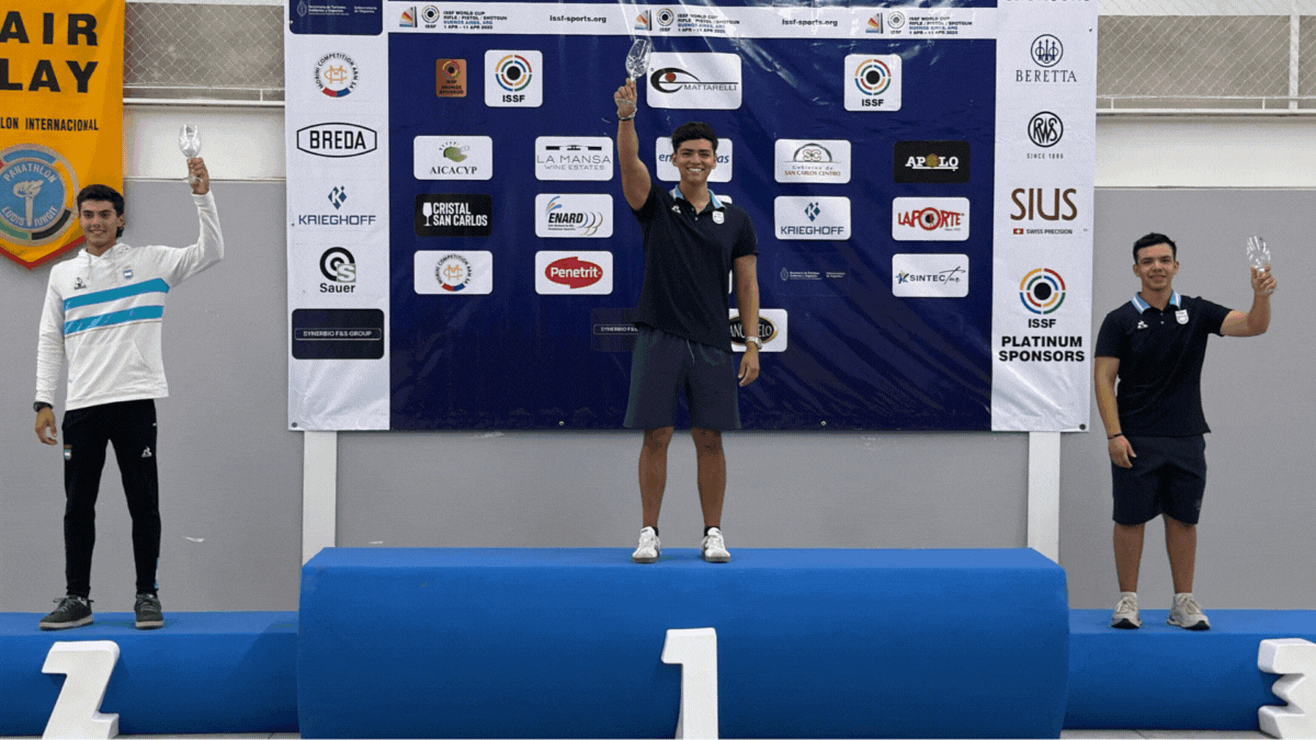 Nicolás Clady campeón Sudamericano.