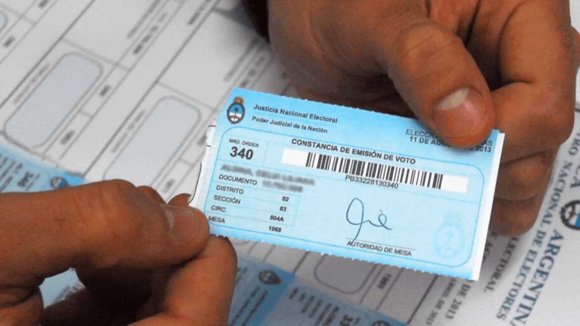 Ya no entregarán más troqueles luego de votar.