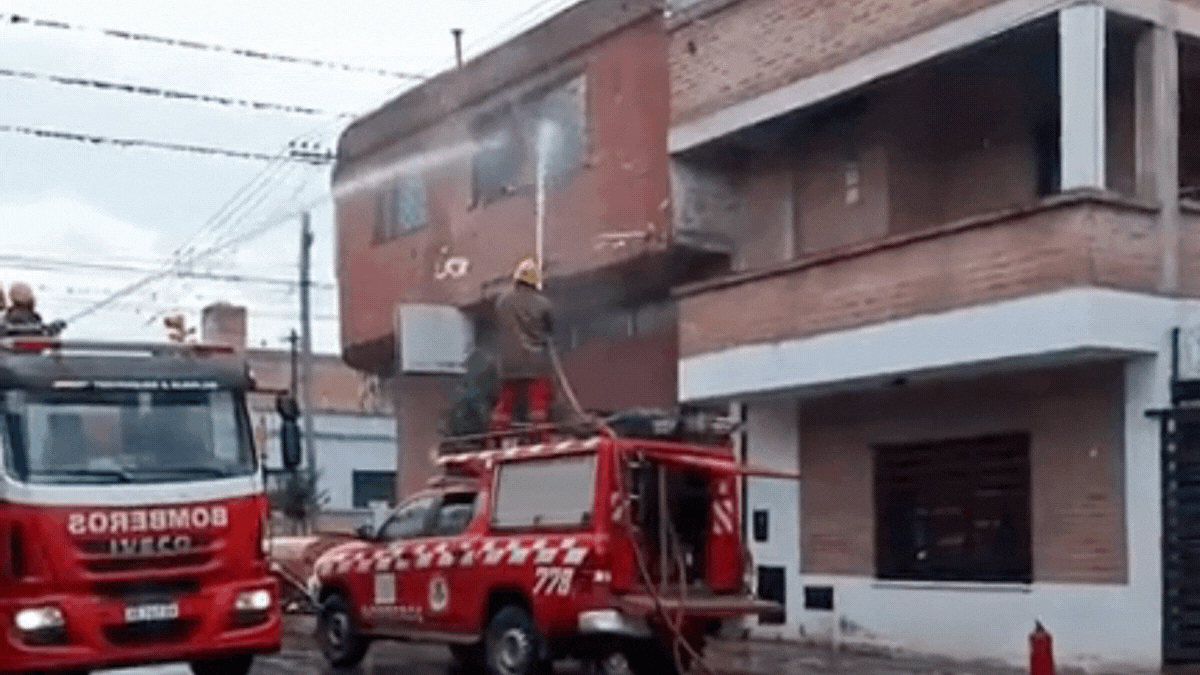 Se incendió una casa en el barrio Gorriti Se incendió una casa en el barrio Gorriti