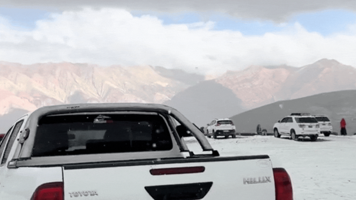 un fenómeno sorprendió a turistas y se volvió viral un fenómeno sorprendió a turistas y se volvió viral