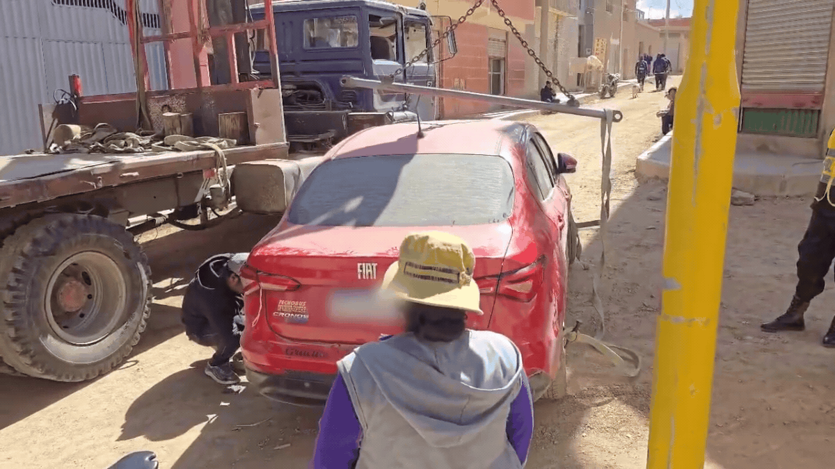Detenidos en Bolivia.