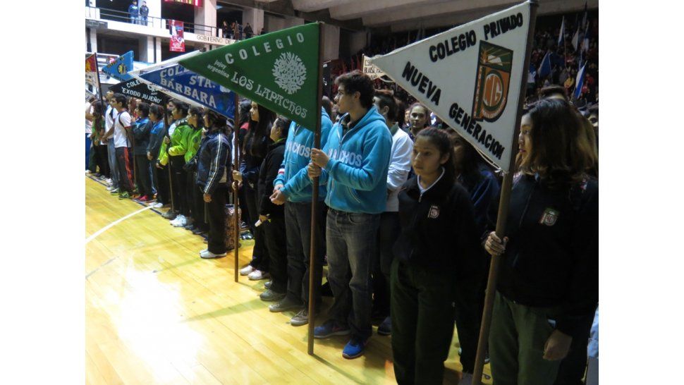 Acto de apertura de los juegos