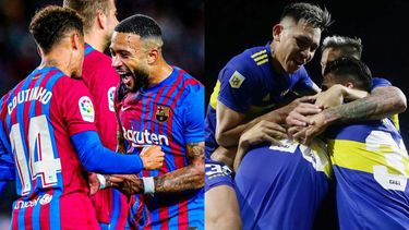 Boca y Barcelona se cruzan en Arabia Saudita.