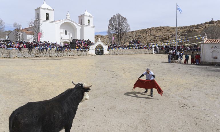 Toreo de la Vincha en Casabindo
