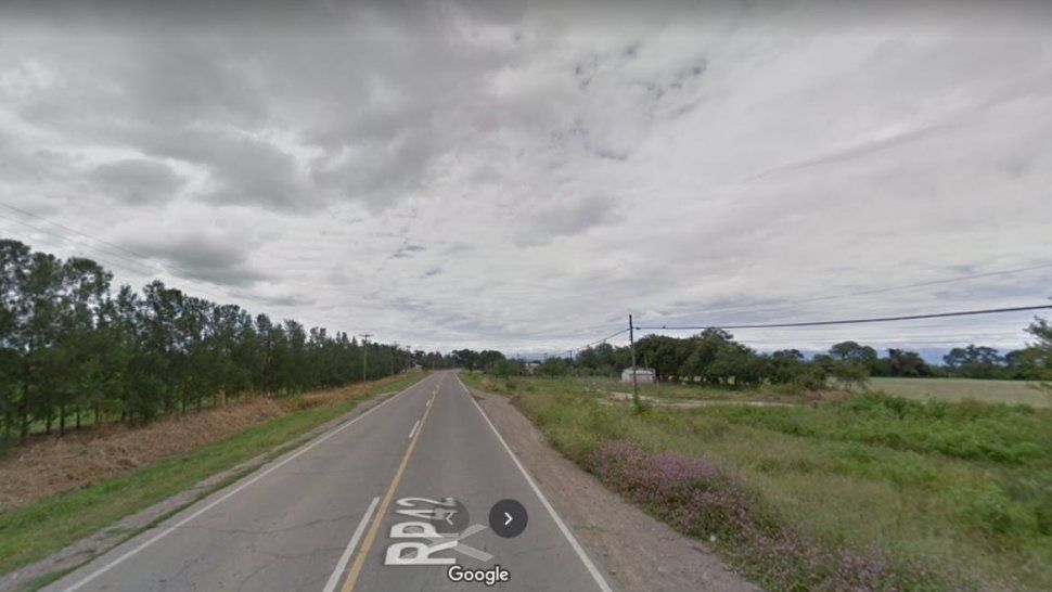 por esquivar a un perro, un joven atropello y mato a una mujer en la ruta 42