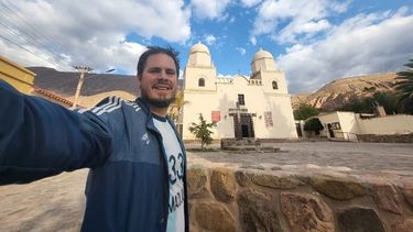 Rodrigo viajó 15 veces a Tilcara por la Selección Argentina.