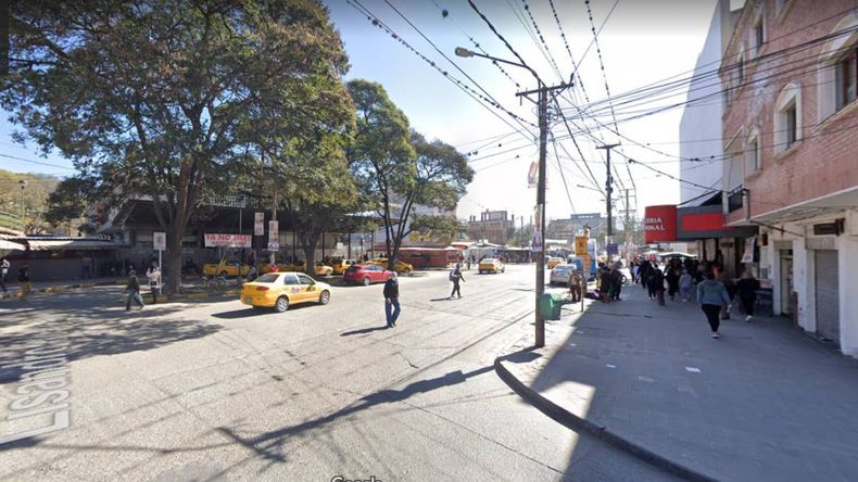 Zona de la Vieja Terminal - una muer chocó (foto ilustrativa)