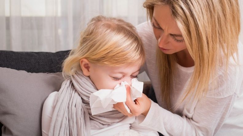 En la primera mitad del año se verificó un incremento “inusual” de enfermedades respiratorias virales en infancias. 
