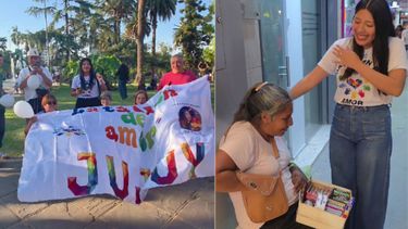 Romina Vilca ayuda a la gente a través de los Batallones de amor Romina Vilca ayuda a la gente a través de los Batallones de amor