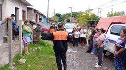 Cedió la defensa del Río Grande en barrio Belgrano: Hay familias evacuadas
