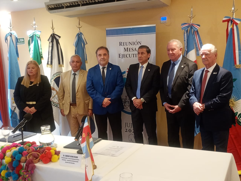 Reunión de la Junta Ejecutiva del Parlamento del Norte Grande en Jujuy.